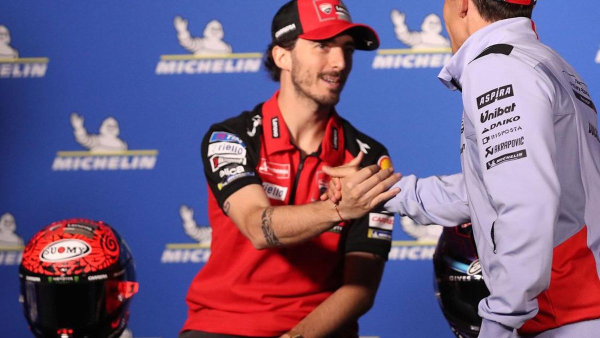 Bagnaia Lebih Senang Berpasangan dengan Bastianini Ketimbang Marquez